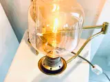 Vintage messing lampe 