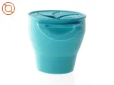 Sammenklappelig Silikone Snack cup til baby og små børn,  forhindrer spild (str. 9 x 12 cm) - 3