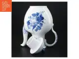 Blå og hvid porcelænsteapot - blå blomst fra Royal Copenhagen (str. 24 x 15 cm) - 2