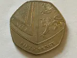 50 Pence England 2008 - 2