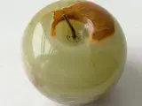 Grøn onyx, æble, stor - 4