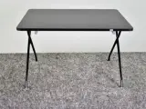 Standup minidesk by matting, mobilt hæve-/sænkebord