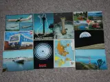 Postkort fra 80-erne med Boeing