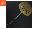 Messing stegeplade med langt håndtag (str. Længde. 47 cm. brede. 21 cm) - 2