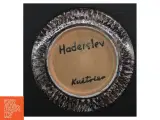Keramik fad med håndmalet dekoration (str. Ø. 20 cm) - 2