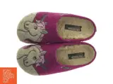 Børne-slippers str. 31 med enhjørning motiv fra Lindenbaum (str. 31 ) - 5