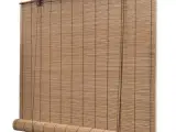 Rullegardin i bambus 120 x 160 cm brun