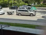 Trailer med nummerplade.  - 2