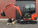 NY/UBRUGT Kubota KX027-4 HI sælges billigt - 2