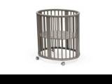 Stokke sleepi + udvidelse  + madrasser + sengehimm