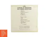 Chæurs et Orchestre de L'armée Soviétique Vinylplade - 2