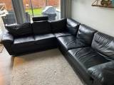 Hjørnesofa, hurup, læder, nypris kr 29,000