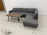 Hjort Knudsen højrevendt sofa m/open-End. - 3