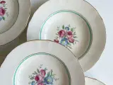 Arabia Finland, Tellervo, dybe tallerkner, 5 stk samlet - 2