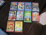 11 stk. DVD tegnefilm  
