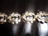 armbånd egeløv sølv  
