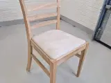 Langbord med 10 stole og 1 plade. - 4