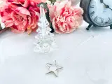 Juletræ glas stjerne 