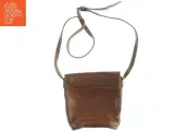 Lædertaske med lang rem (str. 20 x, 20 x 8 cm uden rem) - 4