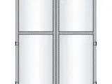 B2B Engros -  UP & DOWN modul dør dobb.200x195 cm