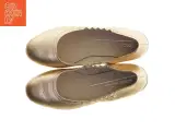 Guld ballerina sko fra Ecco (str. 39 ) - 5