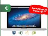 13" Apple MacBook Pro - Intel i5 3210M 2,5GHz 240GB SSD 4GB (Mid-2012) - Grade C - bærbar computer