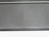 Bordskærm i sort og aluminium, 180 cm. - 5