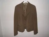 Smart nålestribet blazer str. 42