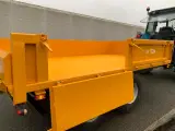 Tinaz 10 tons dumpervogn med slidsker - 5