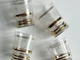 Glas m sukkerglasur og guld, druemønster, 4 stk samlet - 3