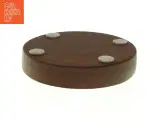 Keramik skål med blå glasur (str. 16 cm i diameter. 3 cm) - 4