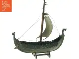 Vikingeskib model fra Designet Af Edvard Ågård (str. 42 x 37 cm) - 4
