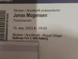 2 billetter til Jonas Mogensen