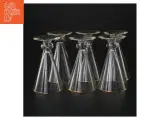 Vintageglas med guldkant (str. 10 x 6 cm) - 2