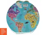 Puslespil med verdenskort fra Janod (str. 25 x 24 cm) - 3