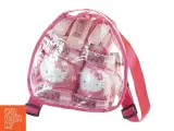 Knæ, albue og håndleds beskyttere med Hello Kitty taske fra Sanrio (str. 25 til 50 kg) - 3