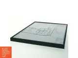 Indrammet plantegning (str. 41x31 cm) - 4