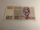 100 Francs Belgium - 2