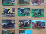 Postkort med veteranbiler