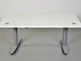 Hæve-/sænkebord med hvid plade, 150 cm. - 3