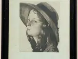 Joseph Uhl, pige med hat