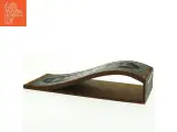 Træ holder med indlagt blomstermotiv (str. 36,5 x 14 cm) - 4