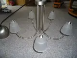 Lysekrone 5 armet halogen