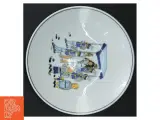 Porcelæn tallerken med motiv fra Kahla (str. Ø. 19 cm) - 3