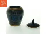 Dekorativ krukke med låg (str. 14 cm) - 2