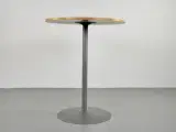 Højt efg cafebord med rund bøgeplade - 2