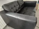2 personer læder sofa 