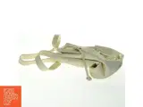 Hvid skuldertaske i læder (str. 25x25x13 cm) - 3