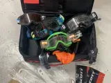 Motocross briller + kuffert
