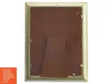 Gylden gammel billederamme (str. 28,5x22 cm) - 3